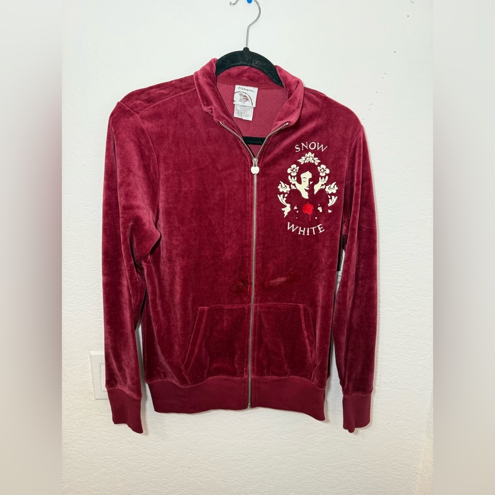 Disney Maroon Cotton Blend Top